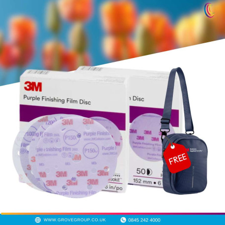 3M 260L Purple Film Discs, 2 Boxes With FREE Bodyman Bag