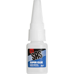 SAS Superglue fast curing adhesive 20ml