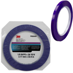 3M 3mm 471+ Fine Line Masking Tape, 33m - by Grove