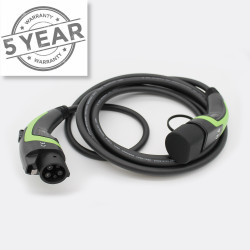 5 Meter Charging Cable - Type 2 to Type 1 - 7.4kW - 32A