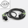 5 Meter Charging Cable - Type 2 to Type 1 - 7.4kW - 32A