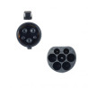 5 Meter Charging Cable - Type 2 to Type 1 - 7.4kW - 32A