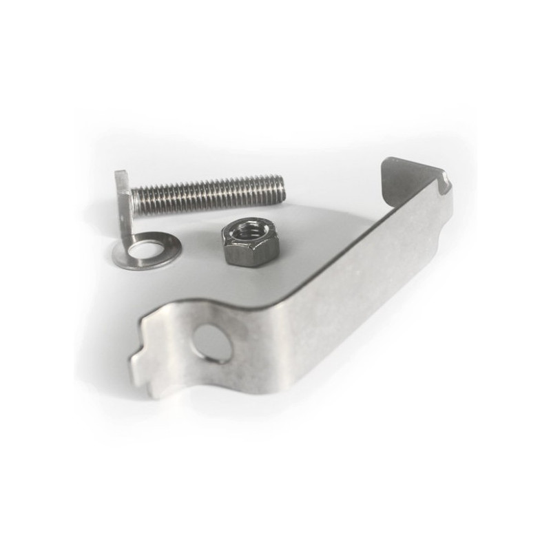 50mm Diameter Back-to-Back Clips for Mounting Two Signs on a Post - Pack of 2 50mm Diameter Back-to-Back Clips for Mounting Two Signs on a Post - Pack of 2